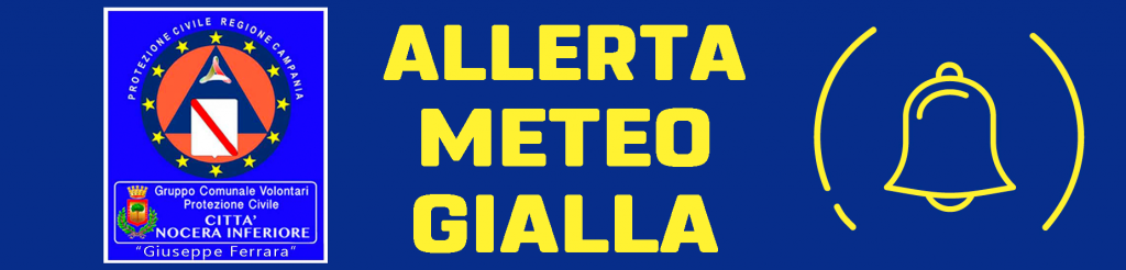 Allerta meteo gialla per domani 9 agosto 2022