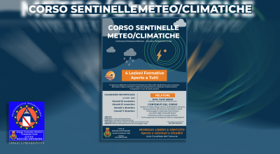 Sentinelle Climatiche: a Nocera Inferiore il primo incontro del percorso di formazione su clima e meteorologia